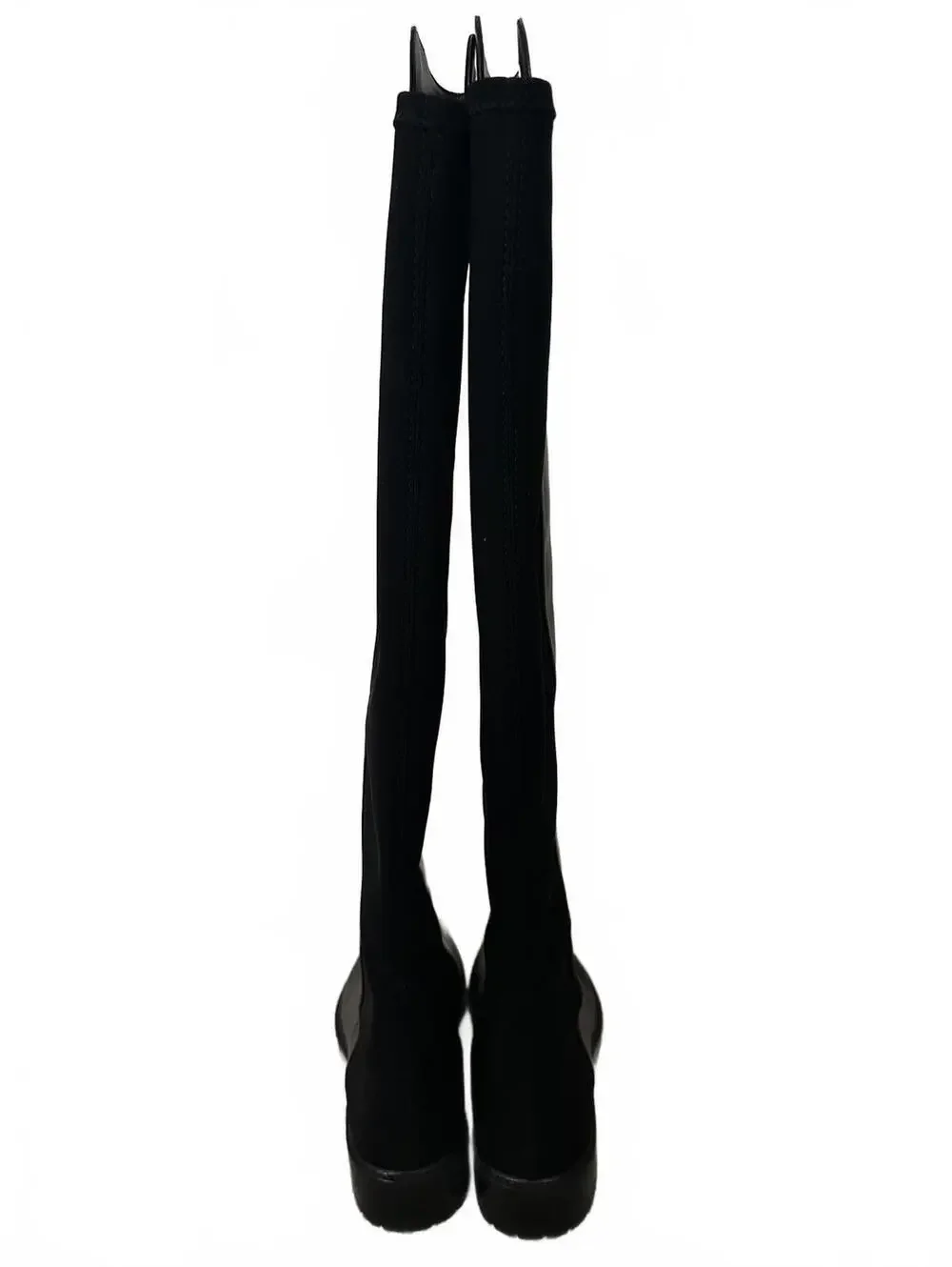 Stuart Weitzman City Over-the-Knee OTK Boots Nappa Leather/Black Size 7/37.5 EU